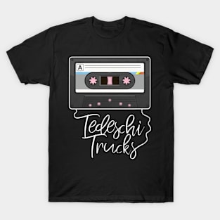 Love Music Trucks Proud Name Awesome Cassette T-Shirt